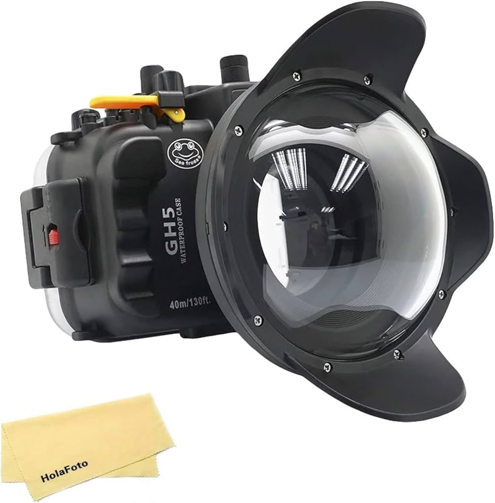 Sea Frogs GH5用 水中ハウジング アーム付 Amazon.com : SeaFrogs Underwater Housing for Panasonic Lumix